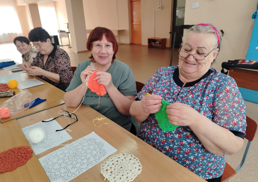 Мастер-класс "Салфетка за час"